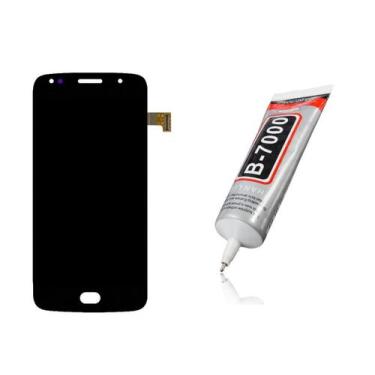 Imagem de Tela Display Lcd Touch Para Moto G5s Preto + Cola 100ml - inova