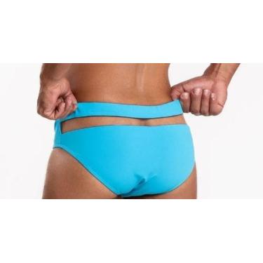 Imagem de sunga sexy slip com tule transparência na parte de trás - ALVEZ ALVES 