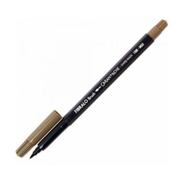 Imagem de Caneta Fibralo Brush 186.902 Cinza Quent - CARANDACHE, CINZA QUENTE - 