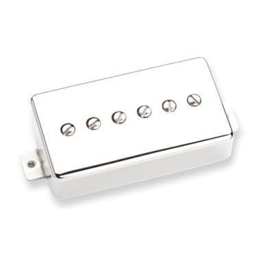 Imagem de Seymour Duncan Captador de pescoço SPH90-1 Phat Cat P-90 – Níquel – Tamanho Humbucker P-90 Growl