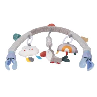 Imagem de Brinquedo de para Carrinho de bebê, Barra de Brinquedos de Pelúcia Macia Com Clipe de Brinquedo Seguro, Assento de Carro e Brinquedos de Carrinho para Berço, Brinquedos para