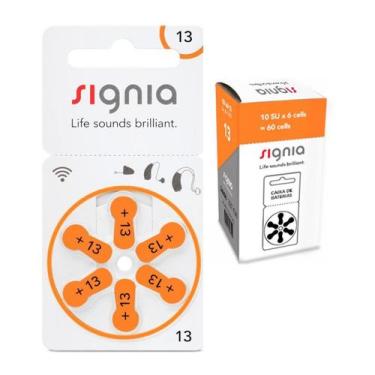 Imagem de Bateria Aparelho Auditivo 313 - 01 Caixa - Signia
