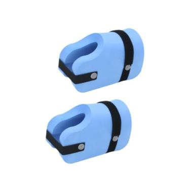 Imagem de UGPLM a nadar no tornozelo flutua flutuabilidade de água para homens mulheres de alta densidade eva bóia nadar punhos aquáticos para suprimentos de, 20 Cm Curtos