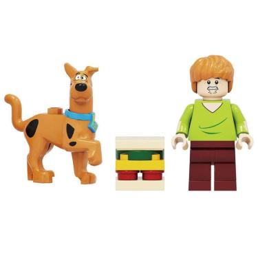Imagem de Kit 2 Bonecos Scooby Doo E Salsicha Blocos De Montar