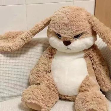 Imagem de Brinquedo de Pelúcia Coelho Irritado, Pelúcia Coelho Angry Rabbit (32cm)