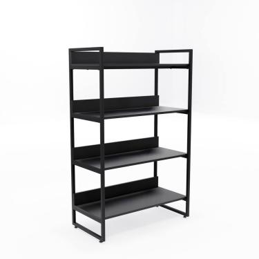 Imagem de Estante Desmontável 4 Prateleiras - Preto