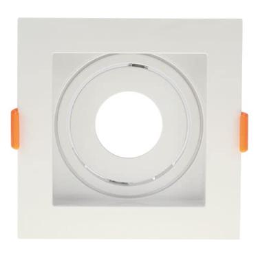 Imagem de SPOT QUADRADO DE EMBUTIR RECUADO PARA LED MR11 MINI DICRÓICA - POT MAX. 10W