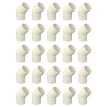 Imagem de Kit com 25 Unidades Joelho CPVC 45º 22mm Aquatherm Tigre - TIGRE PVC
