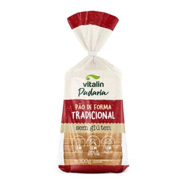 Imagem de Pão de Forma Tradicional Sem Glúten 300g - Vitalin