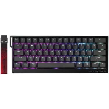 Imagem de Teclado para jogos Hykekit x FGG MADLIONS MAD 60 HE RGB PRO 60%