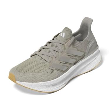 Imagem de adidas Tênis de corrida feminino Ultraboost 5, Cinza/Putty Gray/Zero Metálico, 34