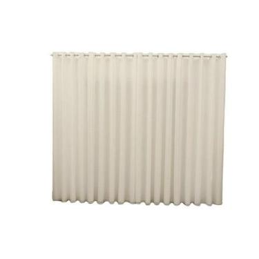 Imagem de Cortina 3,00x2,50 Sala Quarto Cozinha Voil Blackout Tecido - Shoppingn