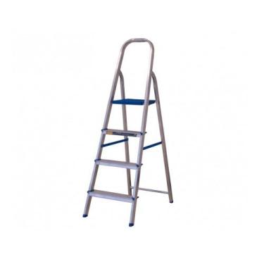 Imagem de Escada de Abrir Residencial em Alumínio com 04 Degraus Alumasa