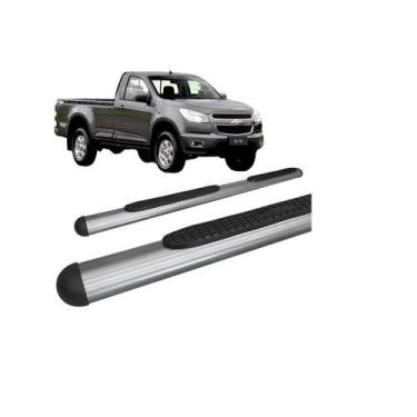 Imagem de Estribo S10 CAB SIMPLES 2012 a 2025 OVAL GRAFITE  - HOZZ