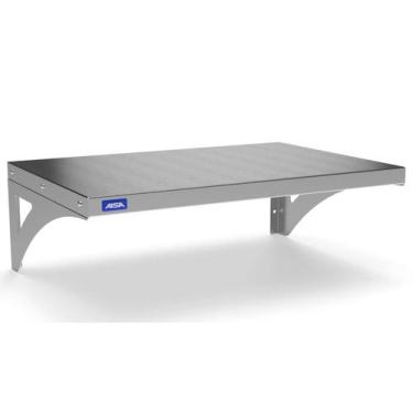 Imagem de Prateleira Aérea Aço Inox 40cm X 60cm Restaurante Lanchonete G75 - Ais