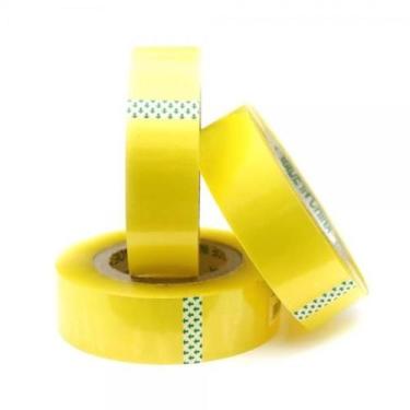 Imagem de Fita Adesiva 12mmX20m Transparente Cor Mel PCT C/10 - Nastro