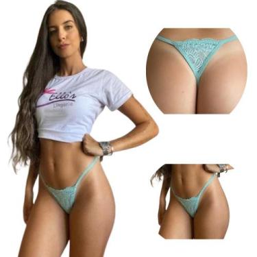 Imagem de Kit 3 Calcinhas Tanga Sexy Fio Dental Scarlett Sensual Americana - NoB