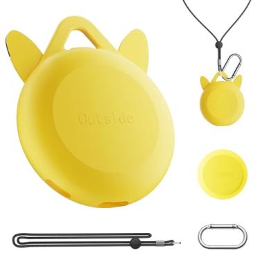 Imagem de Capa para Go Plus Plus, AOLION capa de silicone resistente à água e absorção de choque com sensação tátil aprimorada, aparência única, inclui decalques de PVC e tampa de botão de silicone para