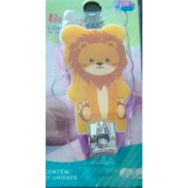 Imagem de Cortador de Unha Infantil Inox,Seguro e Ergonômico para Bebês e Crianças,Ponta Arredondadas, Fácil de Usar, Design Fofo de Animais, Ideal para Unhas Delicadas com Precisão e Conforto (Leãozinho)