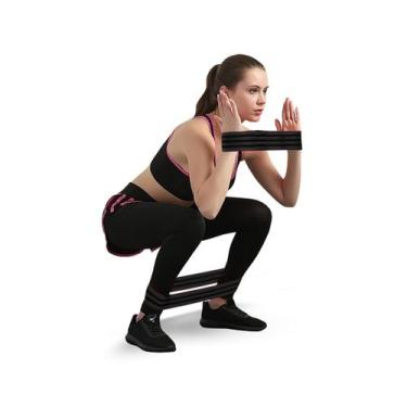 Imagem de Faixa Elástica Banda de Ultra Resistência Loop Para Exercício Ginastic
