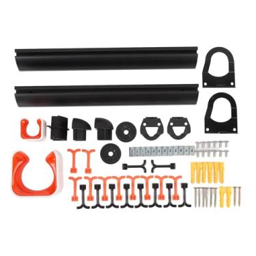 Imagem de Montagem na Parede do Ciclo da Engrenagem, Alumínio Alloy Ciclo Armazenamento Rack Equipamento Ciclismo Wall Rack Holder Hanger para Road Mountain Cycle Shoes Odômetro Capacete