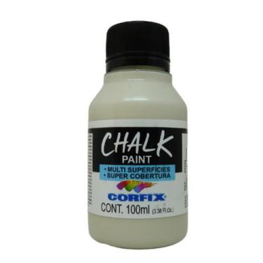 Imagem de Tinta Chalk Paint Corfix 100ml - 23100, 491 - BRANCO GELO