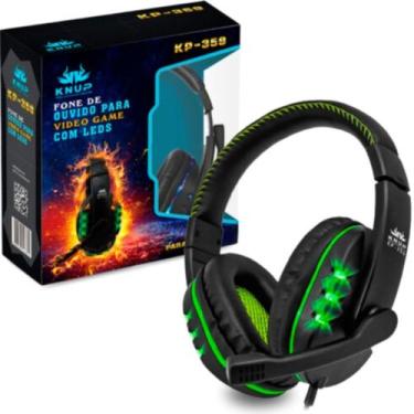 Imagem de Headphone USB com Microfone Controle de Volume e Mute Para Video-Chama