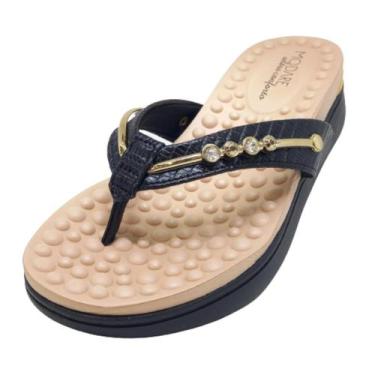 Imagem de Tamanco de Dedo Feminino Modare Chinelo Plataforma Casual Macio Sandál