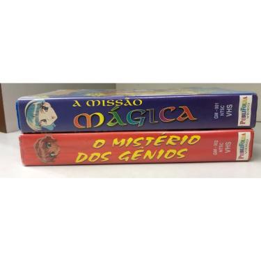 Imagem de Kit 2 Fitas Vhs - A Missão Magica E O Misterio Dos Genios