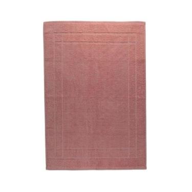 Imagem de Toalha de Piso Algodão Sofisticata Rosa - ACASA