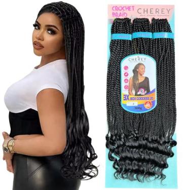 Imagem de Cabelo Box Goodes Tranças Prontas 60cm 300g Cherey, 1*