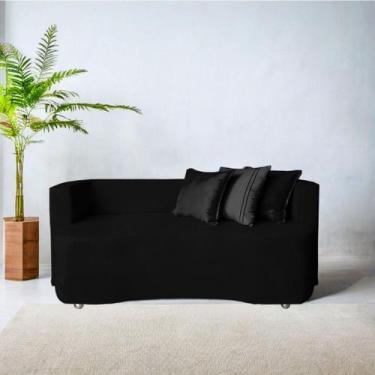Imagem de Divã Recamier Luxo Decorativo Primor - B Home Decor , Preto