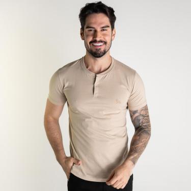 Imagem de Camiseta Acostamento Henley Masculina-Masculino