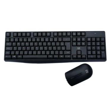 Imagem de Kit Combo Teclado Mouse Sem Fio Slim Multi TC270 - multilaser