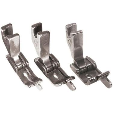 Imagem de 03 Calcadores Guia Movel Direito Pesponto Reta Industrial - Evolvere, 