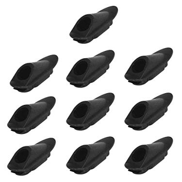 Imagem de Lotatheta 10 peças de cabo de bicicleta braçadeira de tubo ilhós armação de cabo de freio fivelas clipe suporte furo interno desviador de mudança de bicicleta fio guia de tubo plugues organizador cabo