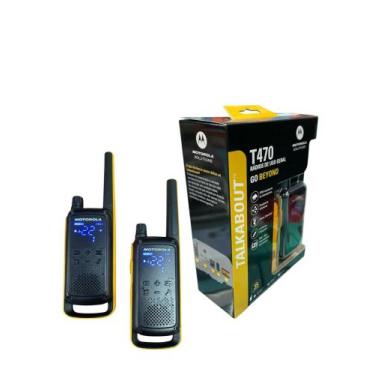 Imagem de Radio Comunicador Motorola T470 Talkabout Walk Talk Até 35 km Resisten