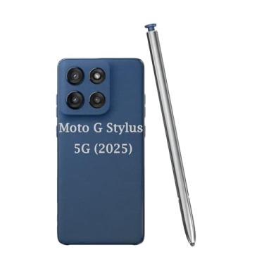 Imagem de Caneta de substituição G Stylus 2025 para Moto G Stylus 2025 Stylus Stylus 2025 compatível com Motorola Moto G Stylus 5G 2025 todas as versões S Pen (cinza)