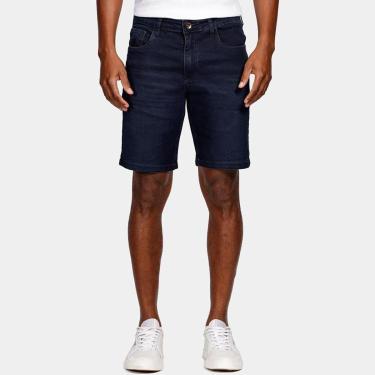 Imagem de Bermuda Jeans Aramis Sobretinta Masculino-Masculino
