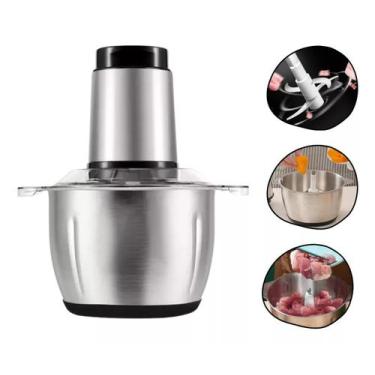 Imagem de Multiprocessador Moedor Carne E Alimentos Elétrico 220V - 3L MOEDOR 22