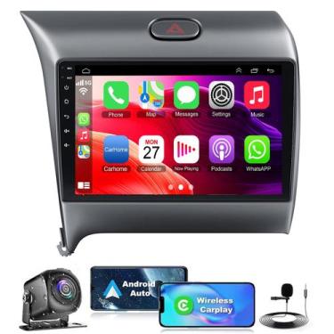 Imagem de Rádio de carro Android 12 4G+64G com Carplay/Android Auto KIA Forte - 