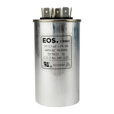 Imagem de Capacitor 35 + 2,5 Uf 440v - Eos