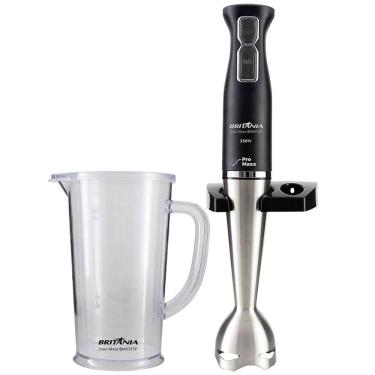 Imagem de Mixer Britânia Bmx355P Com Copo Preto 350W Preto 220V