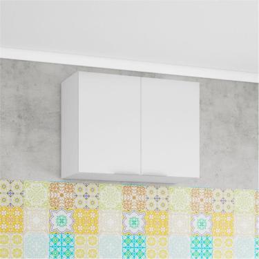 Imagem de Armário Aéreo Rubi Com 2 Portas Bartira Branco