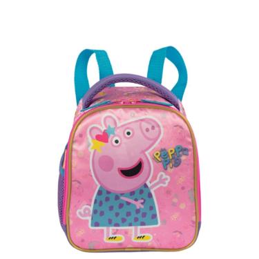 Imagem de Lancheira Infantil Escolar Peppa Dots Colorido - Sestini