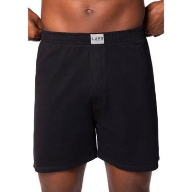 Imagem de Cueca Samba Canção Lupo 18611-001, Preto, G