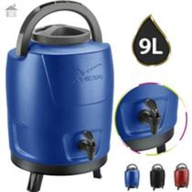 Imagem de Botijão Garrafão Termico 9l Para Agua Suco Café Chá Com Torneira E Tri