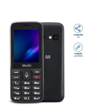 Imagem de Celular Multilaser Zapp Il P9161 2,4 Pol 3g Bluetooth Wi-fi