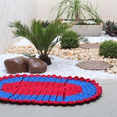 Imagem de Tapete crochê para porta - MAIS CONFORTO