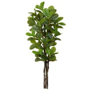 Imagem de Planta Árvore Artificial Ficus Lyrata Real Toque X114 Verde 1,85m - FL